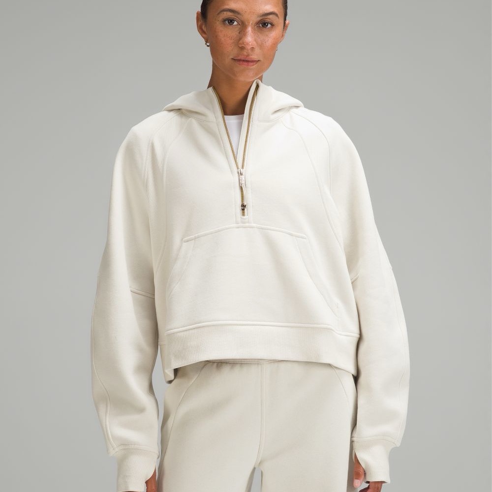 Lululemon Scuba Oversized Half-Zip Hoodie
Gold Zip, EUC m/l